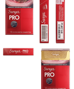 bataviacigars.com Surya PROfessional Merah, SKM Full Flavor dengan Ukuran Batang Slim dari Gudang Garam