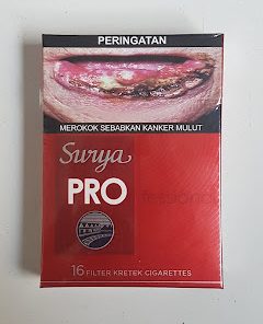bataviacigars.com Surya PROfessional Merah, SKM Full Flavor dengan Ukuran Batang Slim dari Gudang Garam