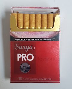 bataviacigars.com Surya PROfessional Merah, SKM Full Flavor dengan Ukuran Batang Slim dari Gudang Garam